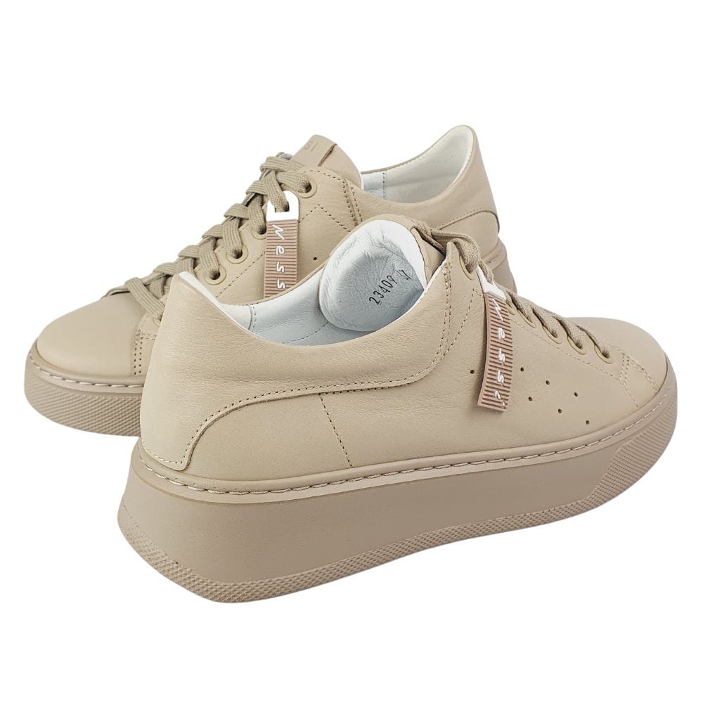 sportowe buty damskie beżowe nessi