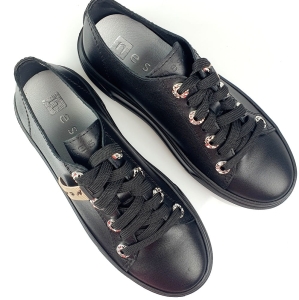 sportowe buty damskie czarne nessi 23417
