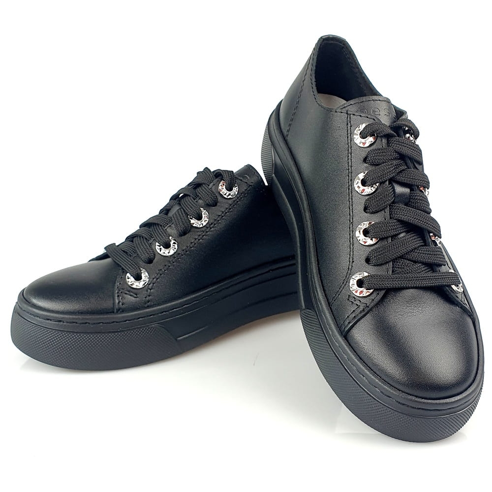 sportowe buty damskie czarne nessi 23417