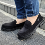 Mokasyny czarne Nessi 23553