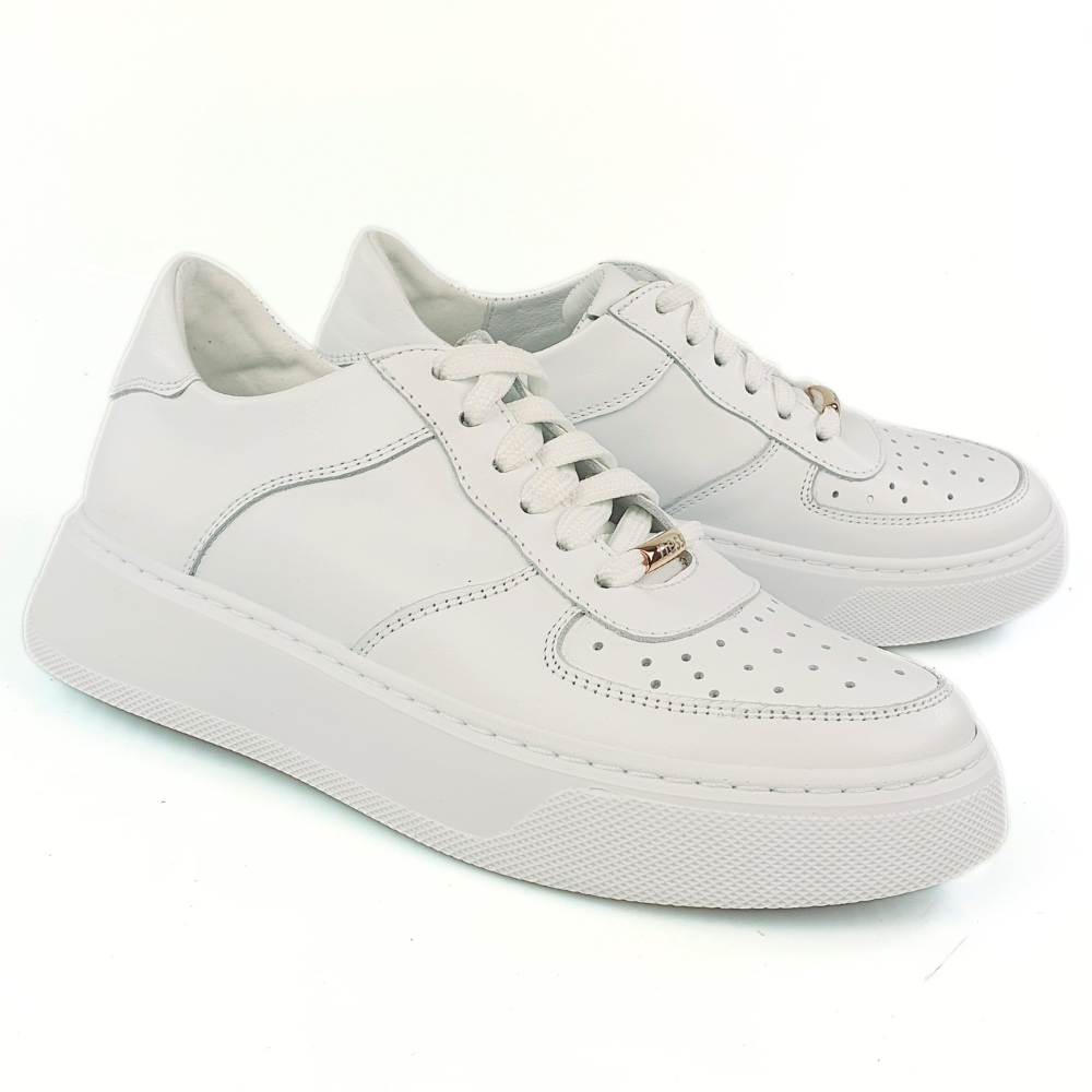 sportowe buty damskie białe nessi 23410