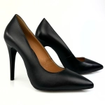 Czółenka na szpilce czarne Szydłowski 1080