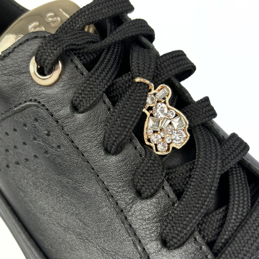 sportowe półbuty damskie czarne nessi 24585