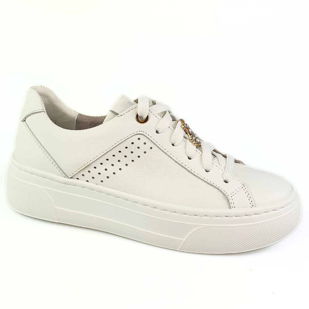 sportowe półbuty damskie białe nessi 24585