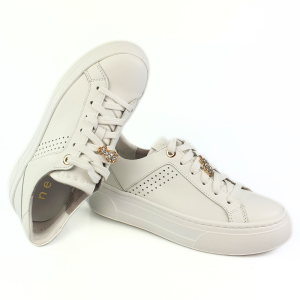 sportowe półbuty damskie białe nessi 24585