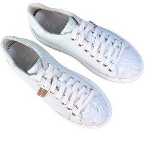 sportowe buty damskie sneakersy białe nessi 23420