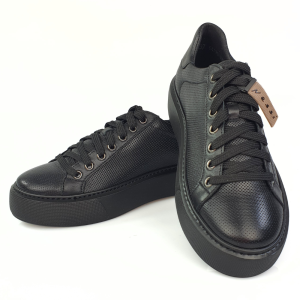 sportowe buty damskie sneakersy czarne nessi 23420