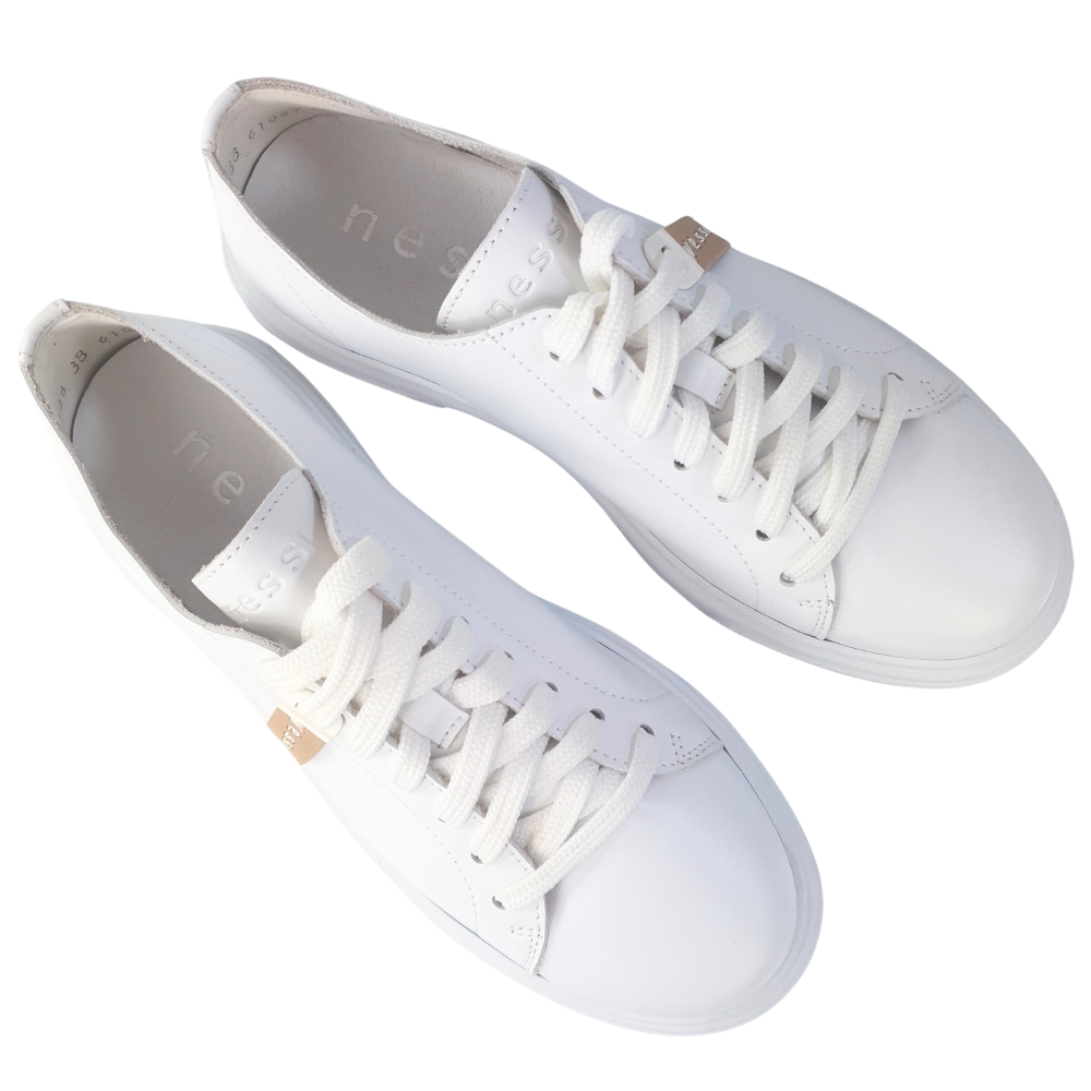 sportowe buty damskie białe nessi