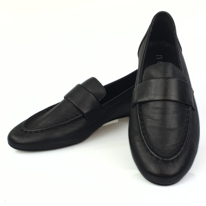 mokasyny damskie lordsy czarne nessi 24607