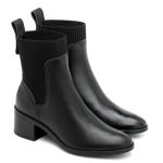 Botki damskie czarne skóra RYŁKO TRISS 4WVK1
