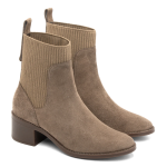 Botki damskie beż ciemny skóra RYŁKO TRISS 4WVK1