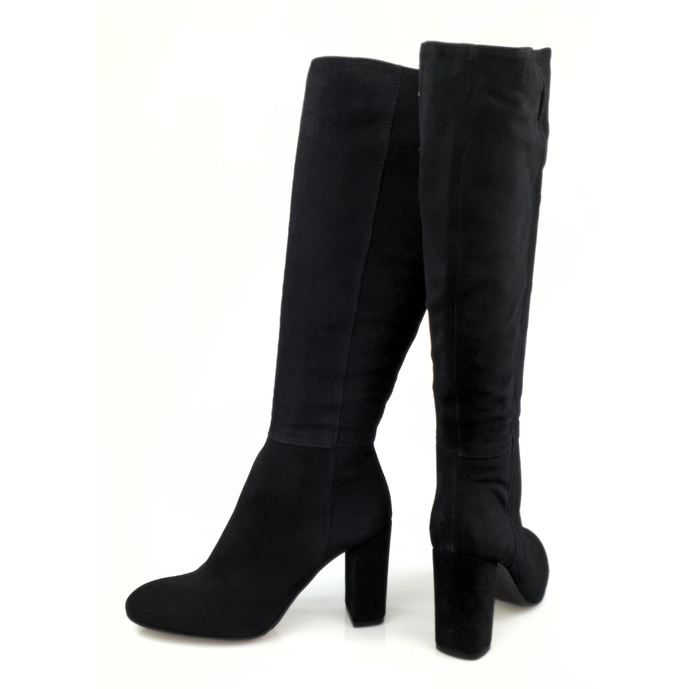 kozaki czarne welur NESSI 911 - 02.png