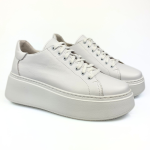 Sneakersy damskie białe Nessi 24580 BO