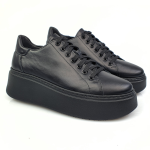 Sneakersy damskie czarne Nessi 24580