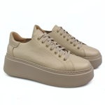 Sneakersy damskie beżowe Nessi 24580