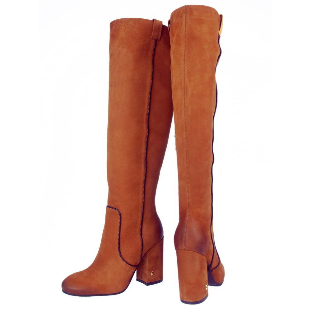 kozaki damskie rude Carinii B4600 (1).png