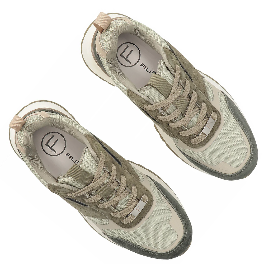 sneakersy damskie skóra Filippo DP7729 khaki (1).png