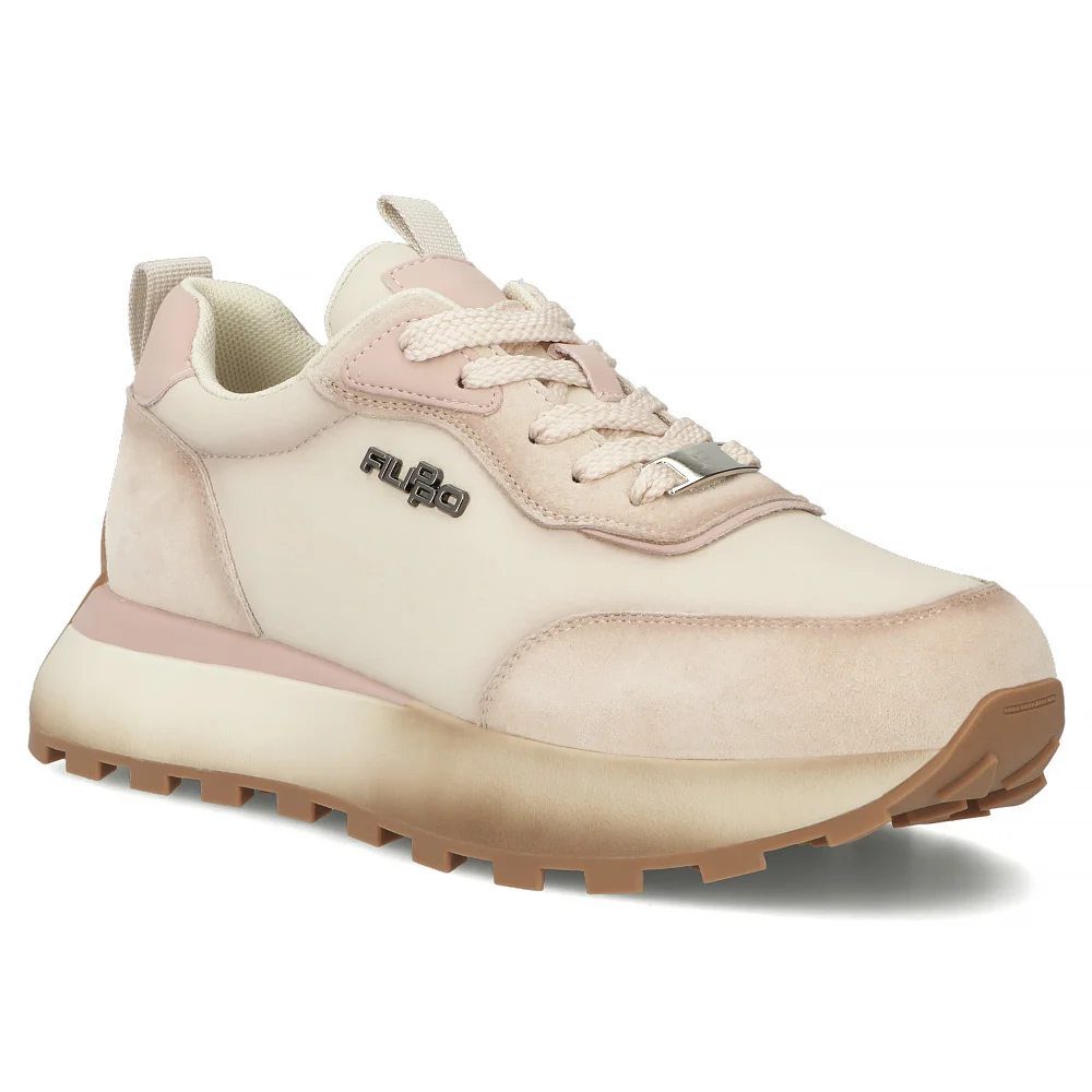 sneakersy damskie skóra Filippo DP7754 beżowy.png