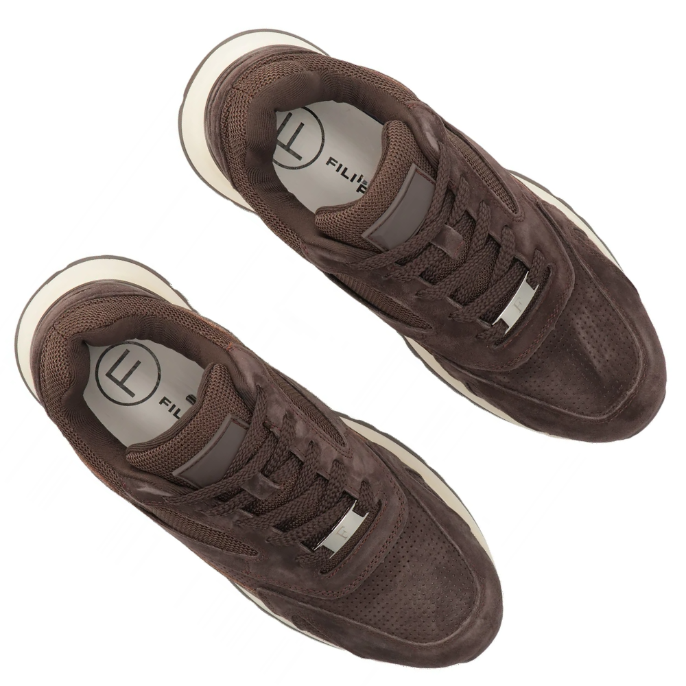 sneakersy damskie skóra Filippo DP7728 brązowy (2).png
