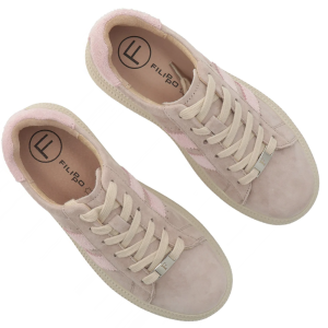 sneakersy damskie skóra Filippo DP7499 beżowy (2).png