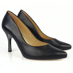Czółenka na średniej szpilce czarne Kordel 2545