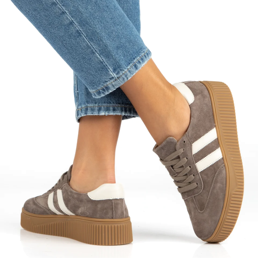 sportowe sneakresy skóra beż taupe Filippo DP6776 (4).png