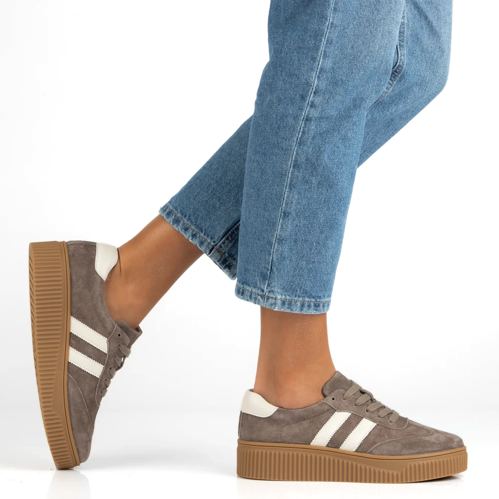 sportowe sneakresy skóra beż taupe Filippo DP6776 (3).png