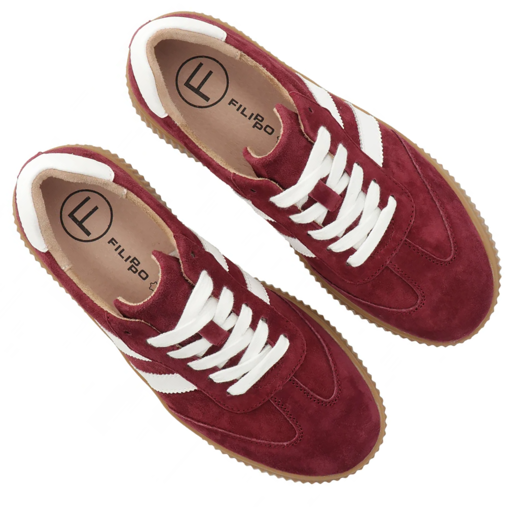 sportowe sneakresy skóra burgund Filippo DP6776 (4).png