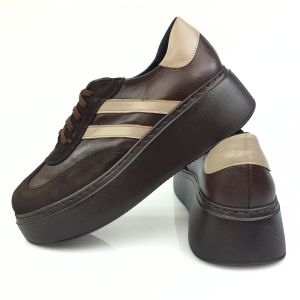 półbuty damskie sneakersy brąz czekolada FILIPCZYK F-1903 (2).png