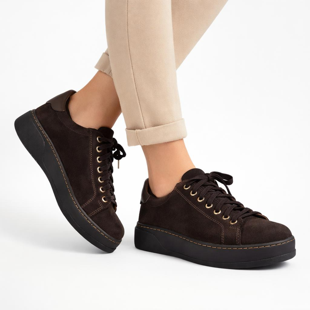 półbuty damskie sneakersy brąz czekolada BOCHMBUT 1473 (2).png