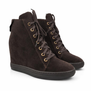 botki sneakersy na koturnie brąz czekolada CARINII (8).png
