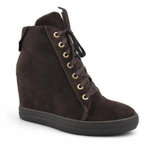 botki sneakersy na koturnie brąz czekolada CARINII (7).png