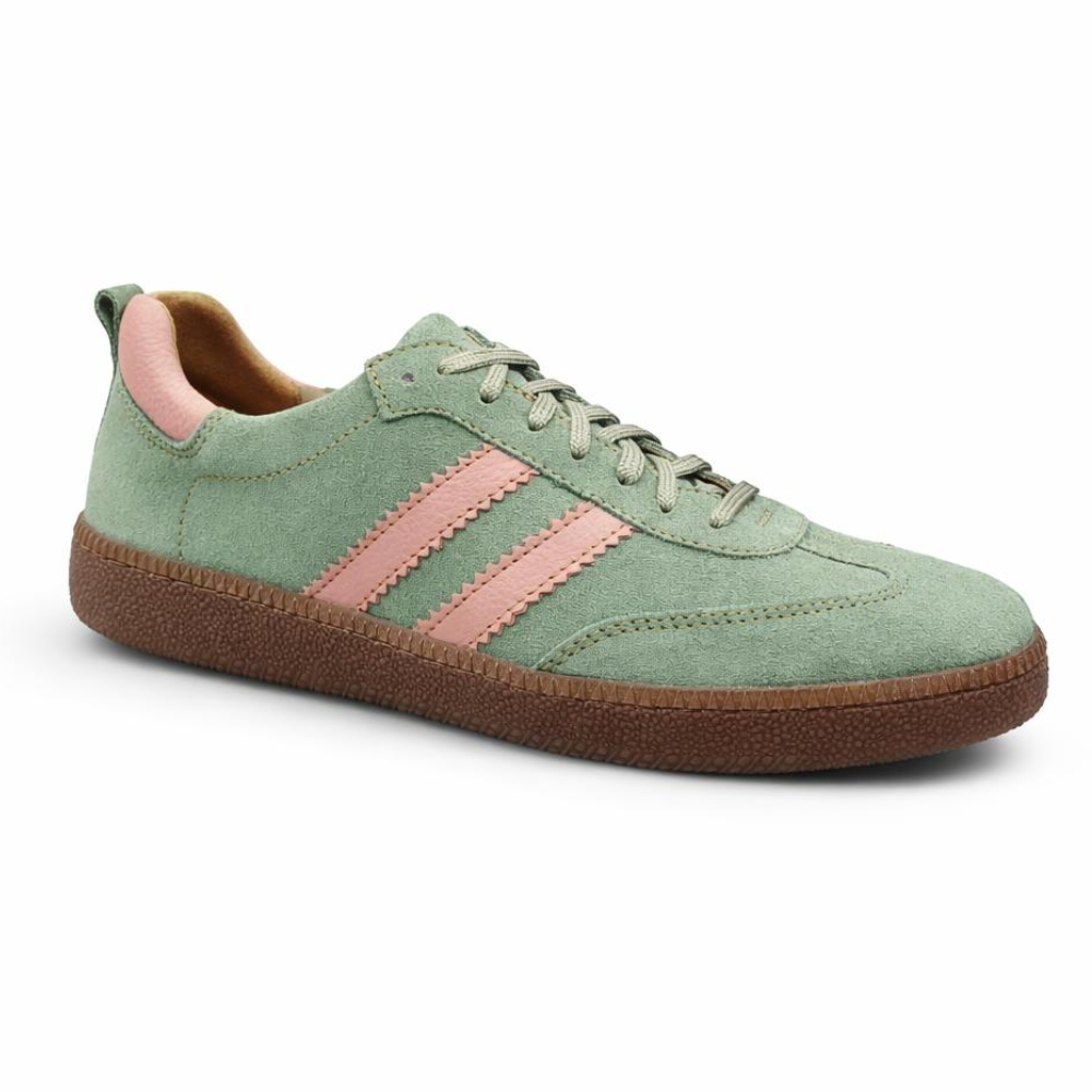 półbuty sportowe damskie zielone pistacja Best But 1402 (5).png