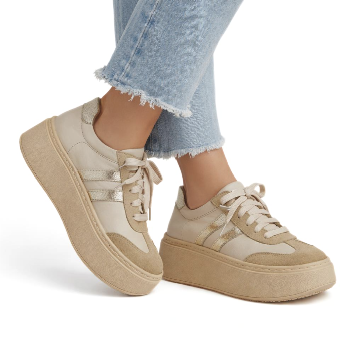 półbuty damskie sneakersy beż Galant 4032.png