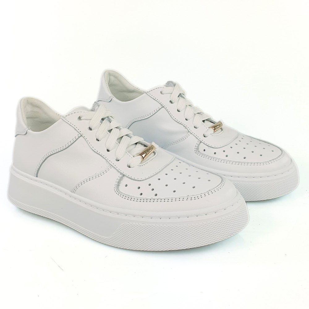 sportowe buty damskie białe nessi 23410