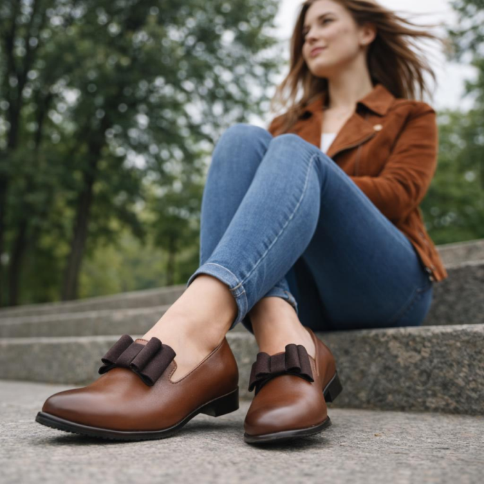 mokasyny lordsy z kokardą brązowe Galant 4025 (7).png