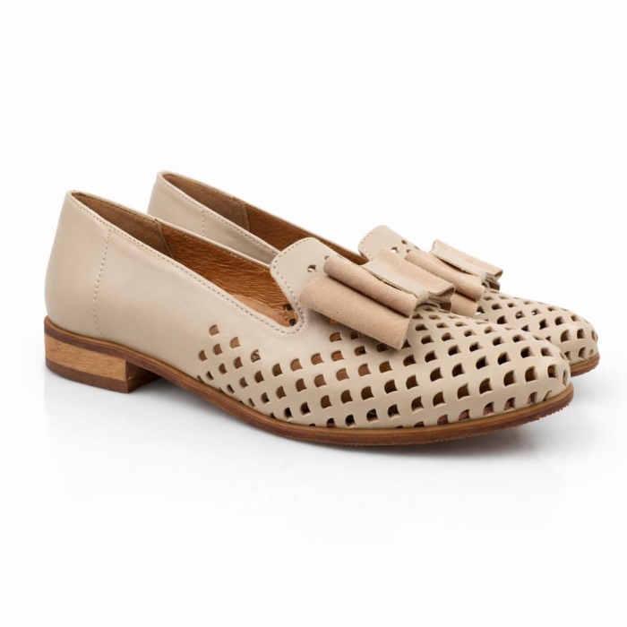 mokasyny lordsy beżowe skórzane Galant 4072 (9).png