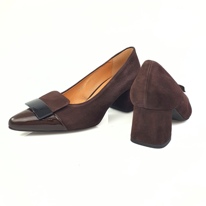 czółenka na małym obcasie brązowe Kordel 2990 (2).png