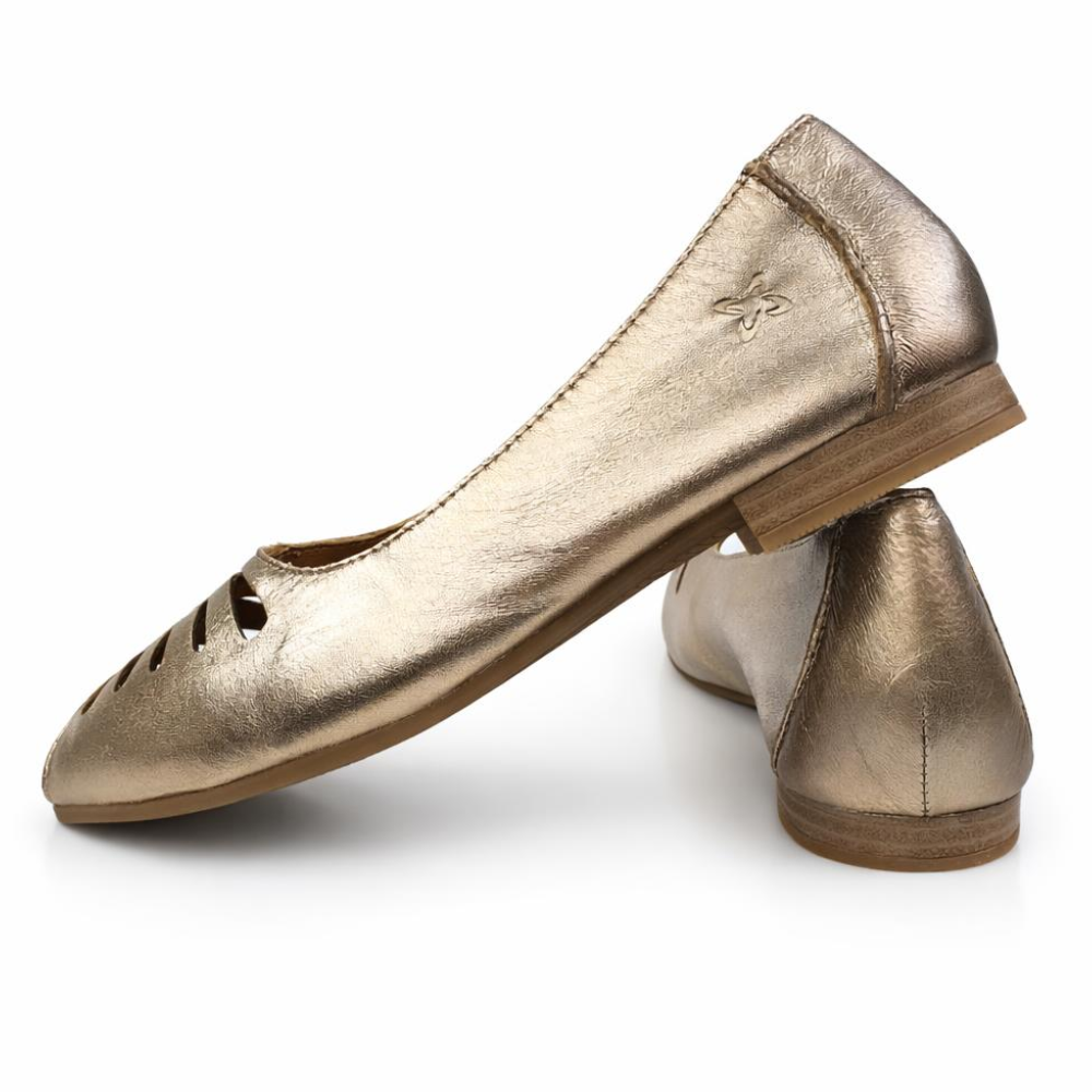 baleriny skórzane z odkrytym palcem złote Maciejka P7541 (5).png