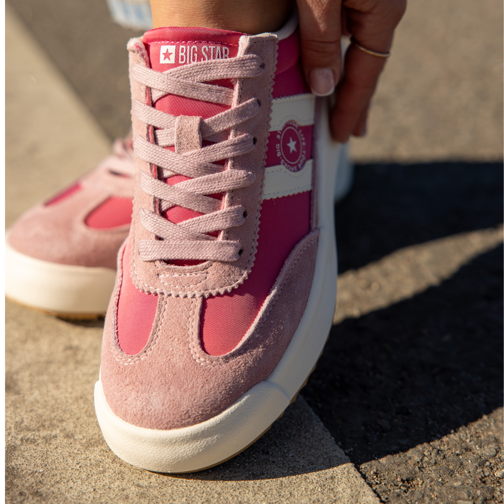 sneakersy damskie różowe Big Star TT274160 (2).png