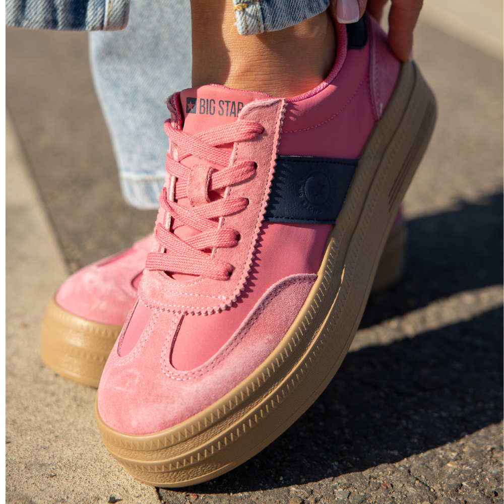 sneakersy damskie różowe Big Star TT274164.png