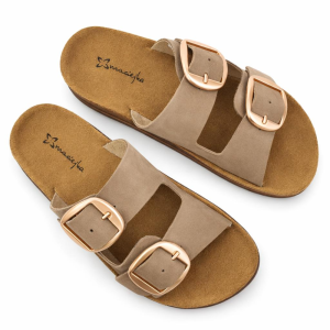 klapki damskie skórzane z klamrami Maciejka P7537 beż (7).png