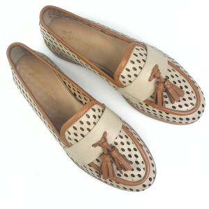 mokasyny lordsy ażurowe beżowe Maciejka HJ760 (3).png