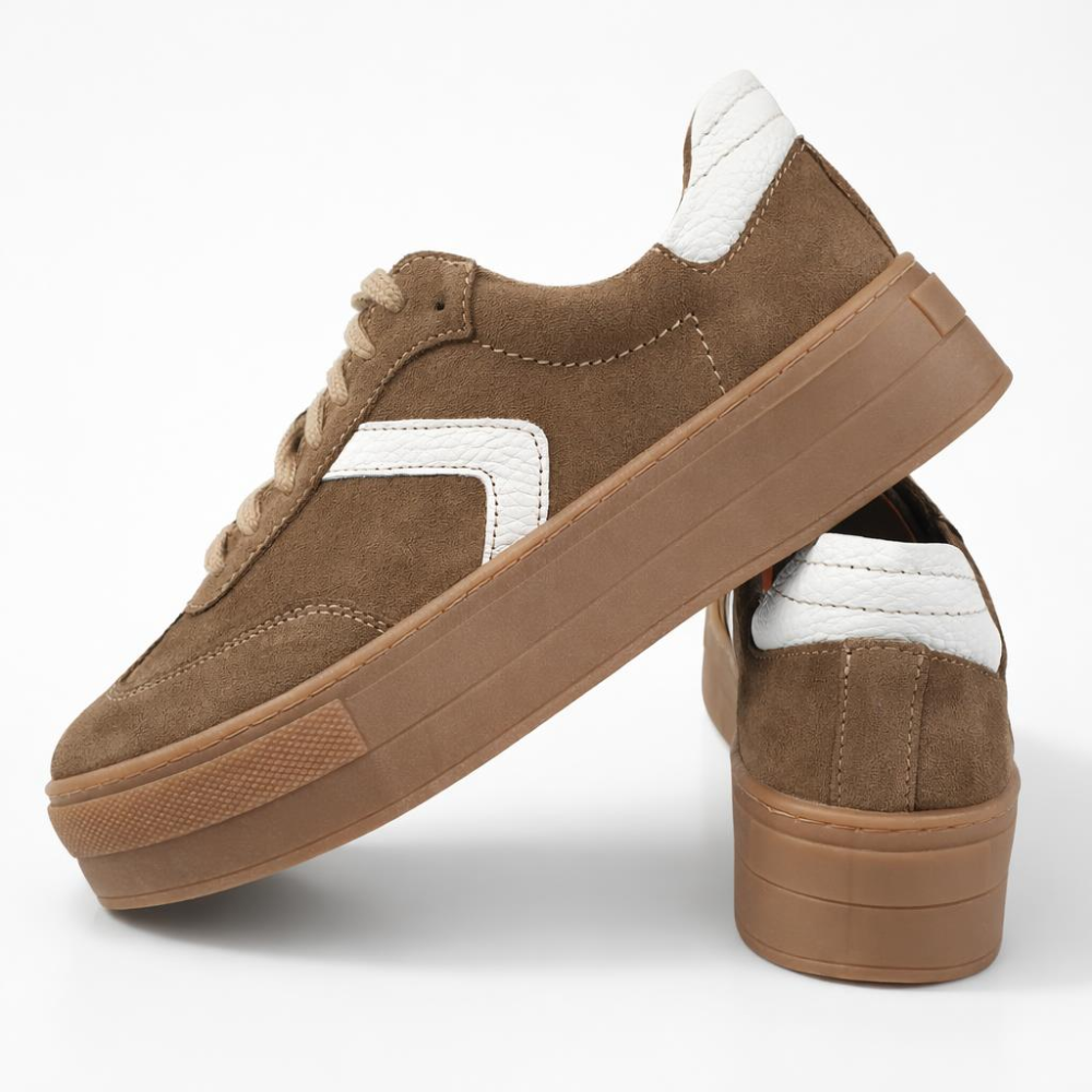 półbuty sportowe damskie skórzane beż zamsz Bochmbut 1470 (2).png