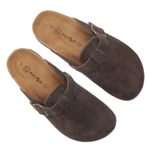 klapki damskie mule skórzane brązowe Filippo 7918 (3).png