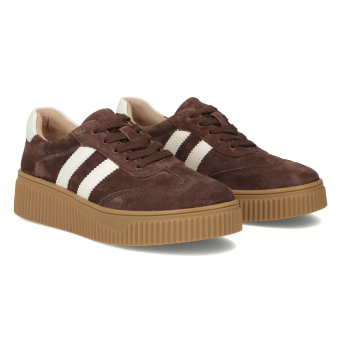 sportowe sneakersy półbuty damskie brązowe Filippo DP 6776 (4).png