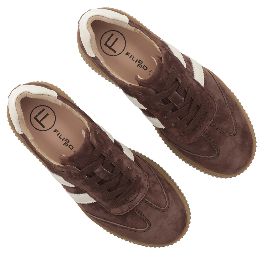 sportowe sneakersy półbuty damskie brązowe Filippo DP 6776 (3).png