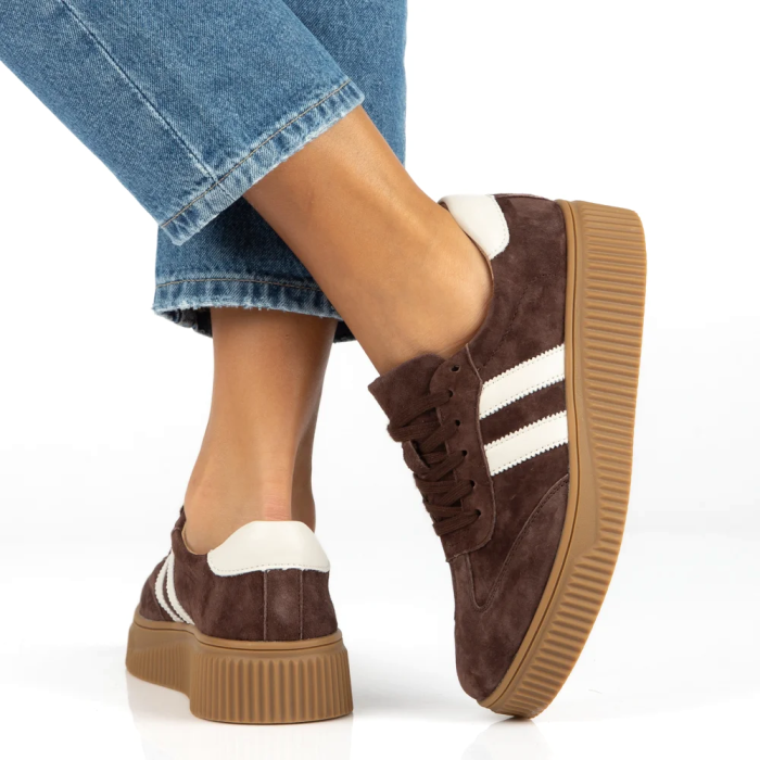 sportowe sneakersy półbuty damskie brązowe Filippo DP 6776 (2).png