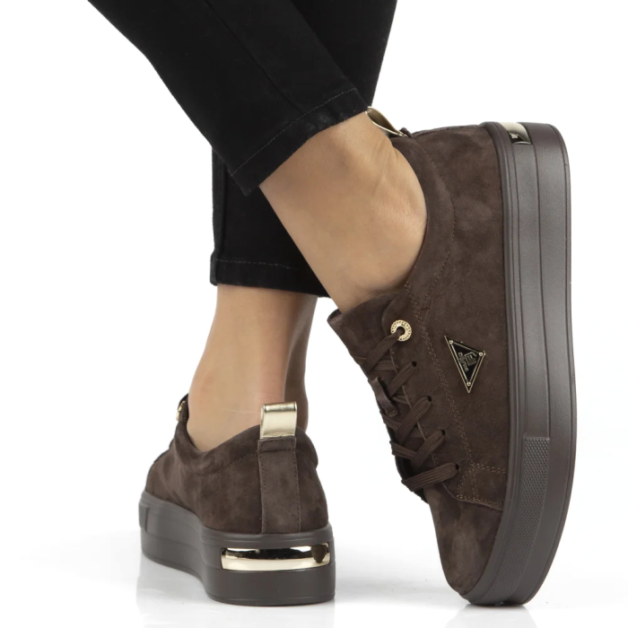 sportowe sneakersy półbuty damskie brąz czekolada Filippo DP 3533 (2).png