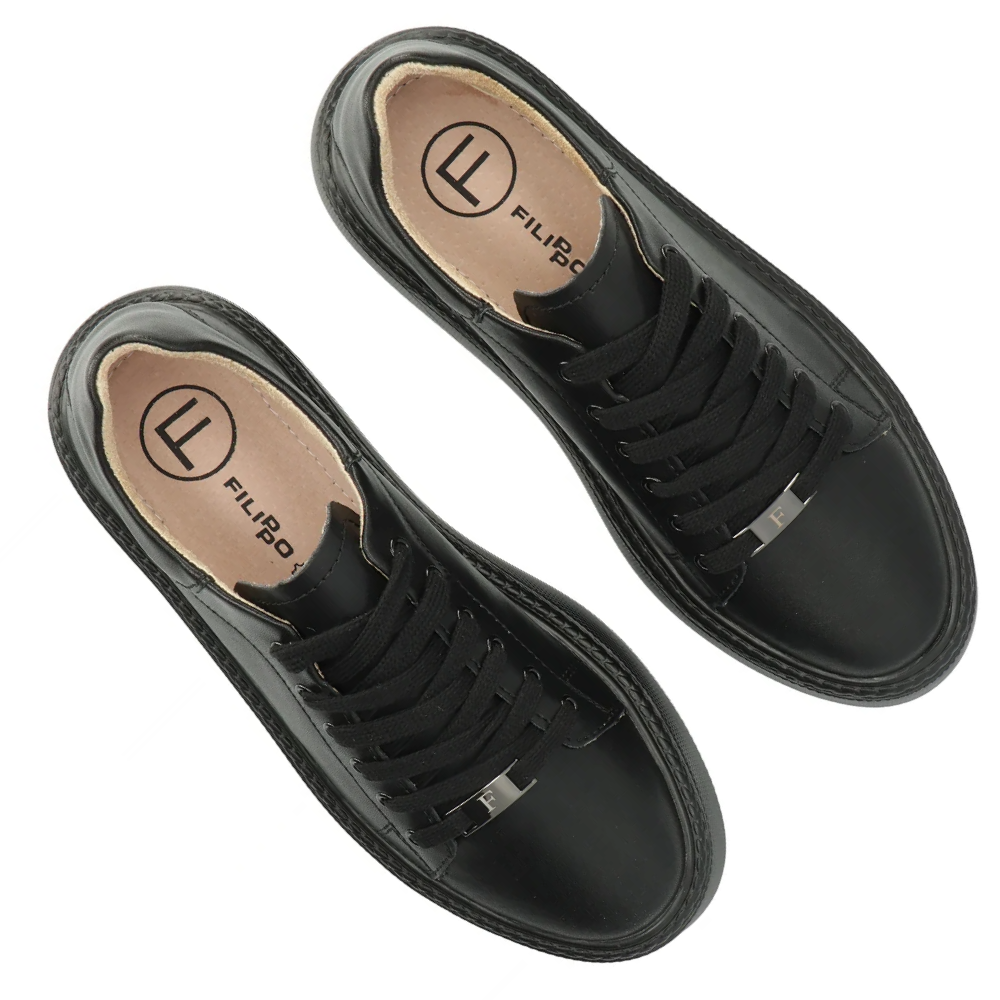 sportowe sneakersy półbuty damskie czarne Filippo DP 6119 (3).png